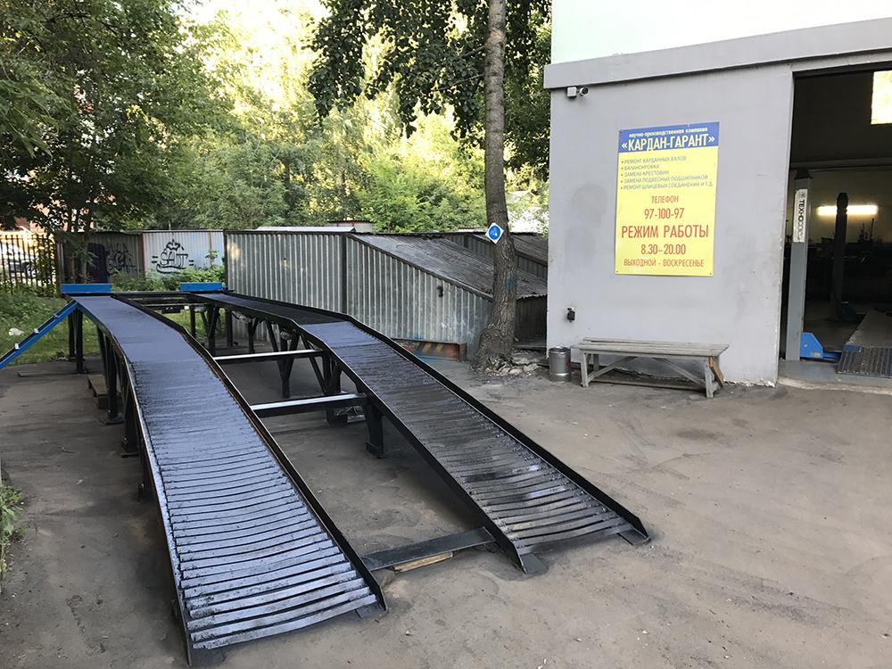 Эстакада для авто ЭА-1-10тн